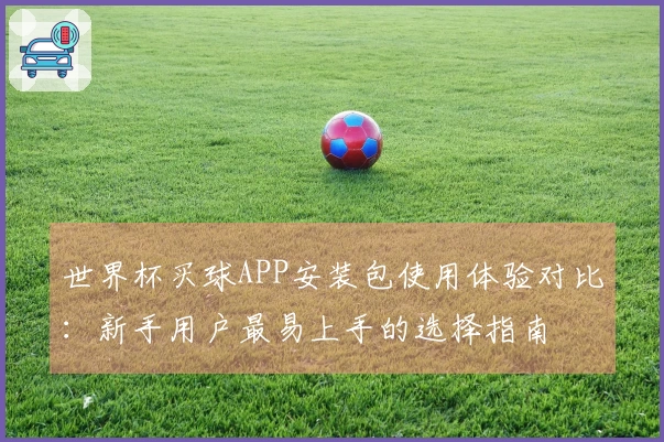 世界杯买球APP安装包使用体验对比：新手用户最易上手的选择指南